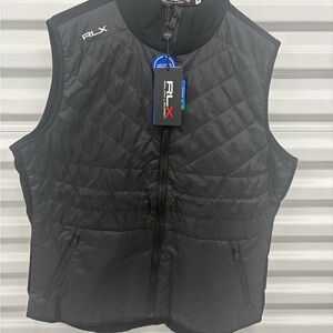 RLX Black Vest NWT Msrp 198.00 Men’s